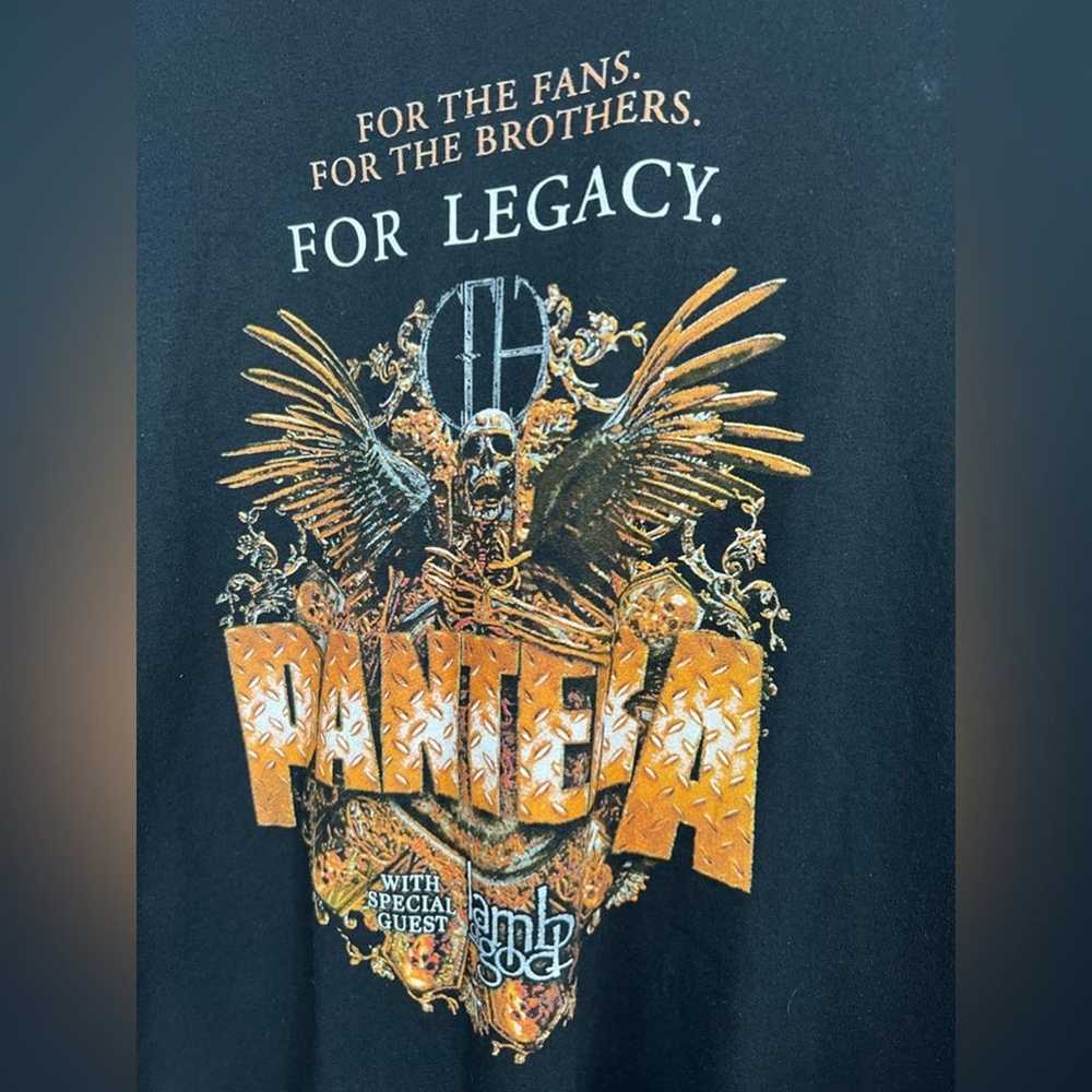 Pantera 2024 Concert Tour Event Shirt SIZE XXL Fo… - image 3