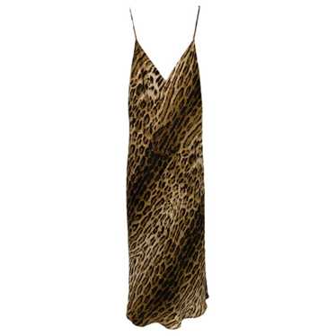 L'Agence Silk mid-length dress