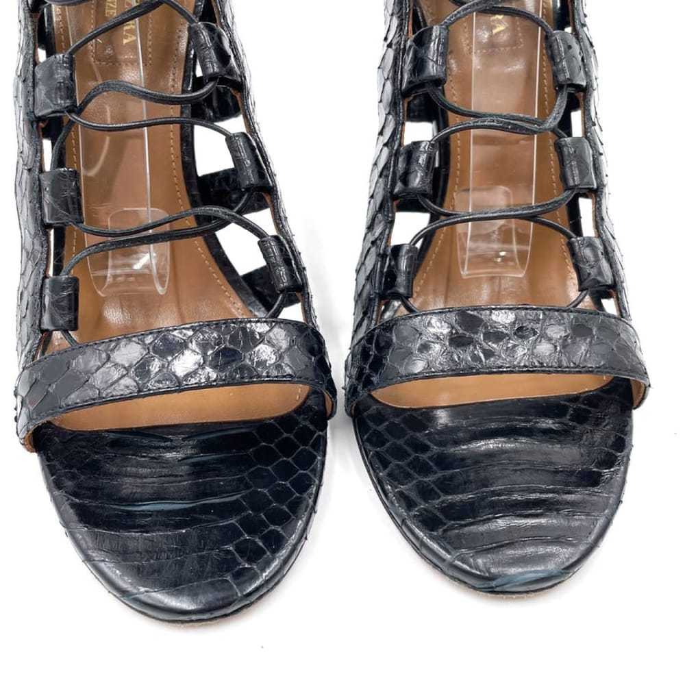 Aquazzura Leather sandal - image 5