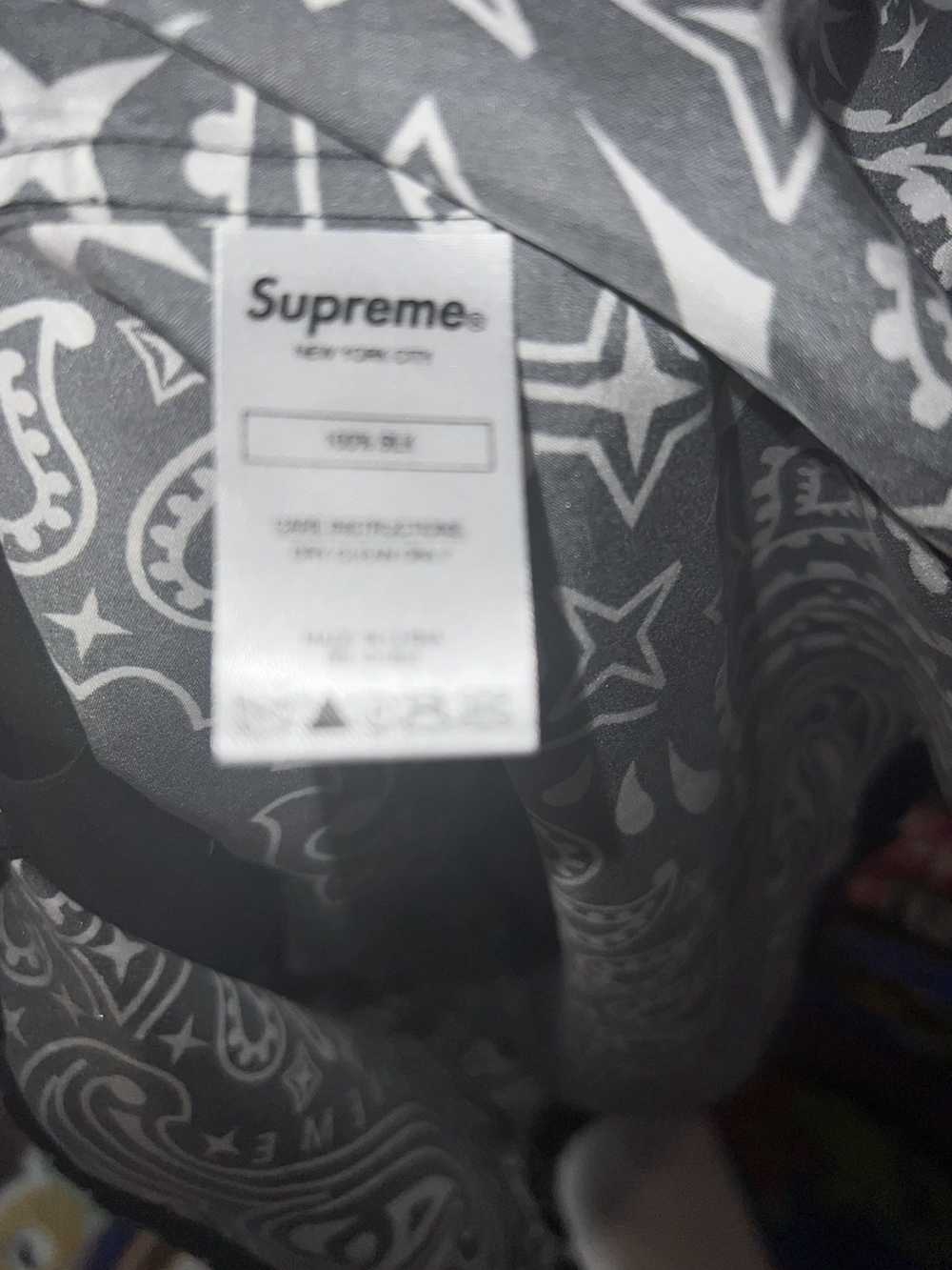 Supreme Supreme Bandana Silk S/S Shirt - image 4