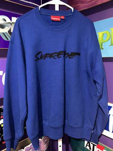 Supreme futura logo crewneck - Gem