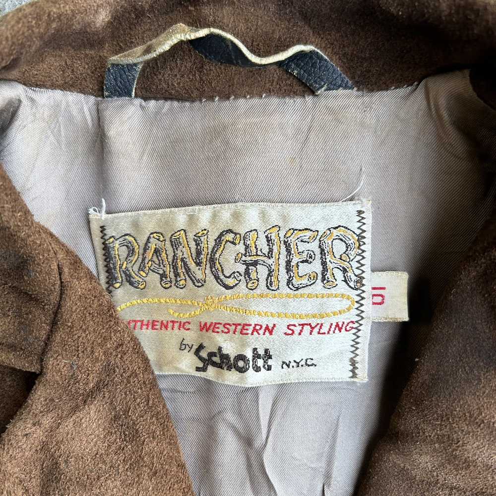 Made In Usa × Schott × Vintage 80s schott rancher… - image 3