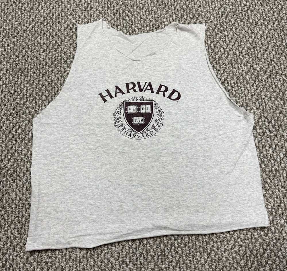 Collegiate × Harvard × Vintage Vintage 90s Harvar… - image 1