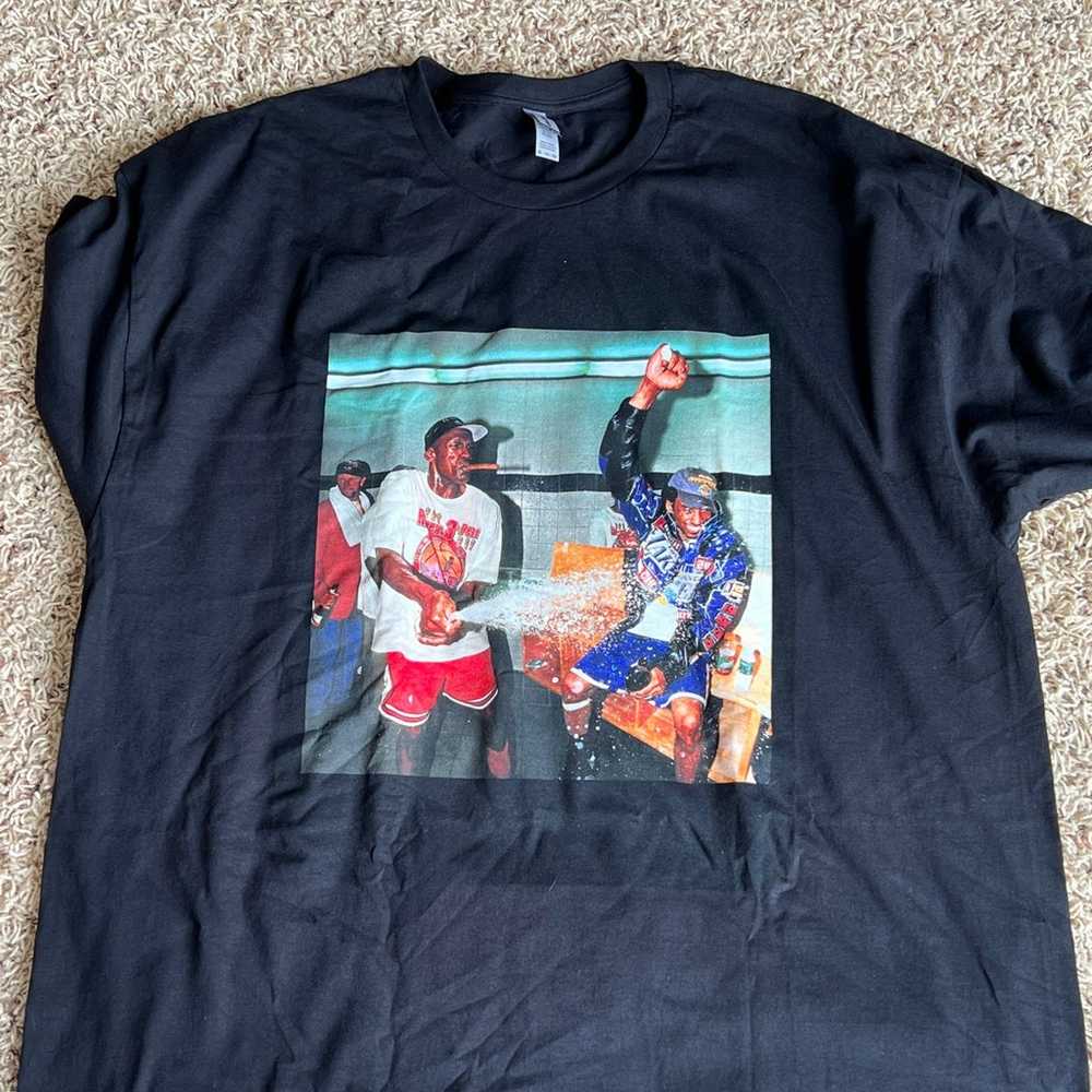 Michael Jordan Block Graphic T-Shirt - image 1