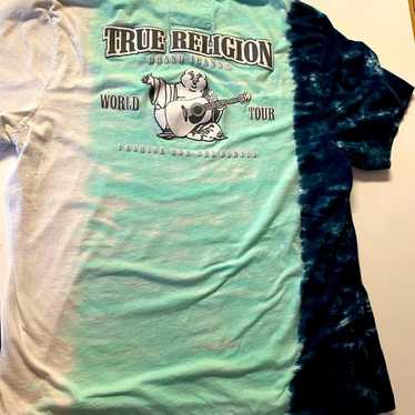 Men’s True Religion Tie-Dye Short Sleeve Shirt - image 1