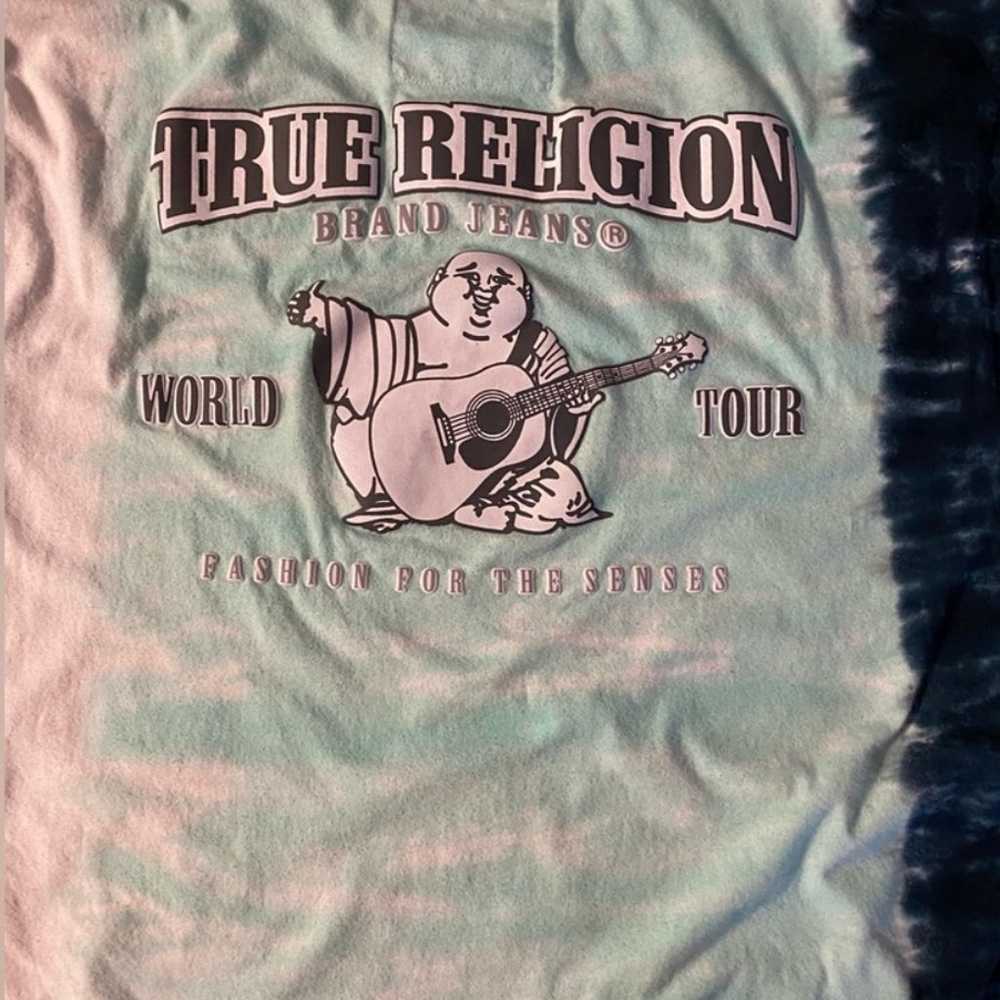 Men’s True Religion Tie-Dye Short Sleeve Shirt - image 2