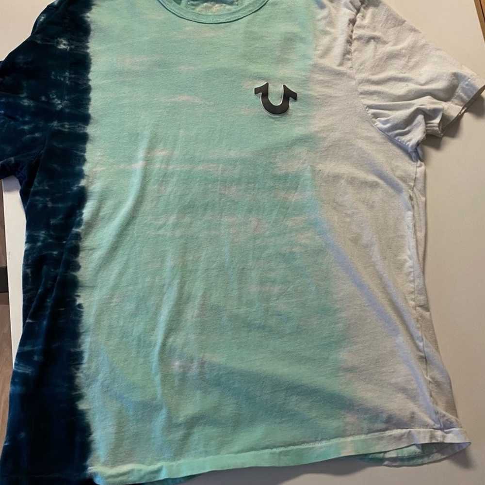 Men’s True Religion Tie-Dye Short Sleeve Shirt - image 3