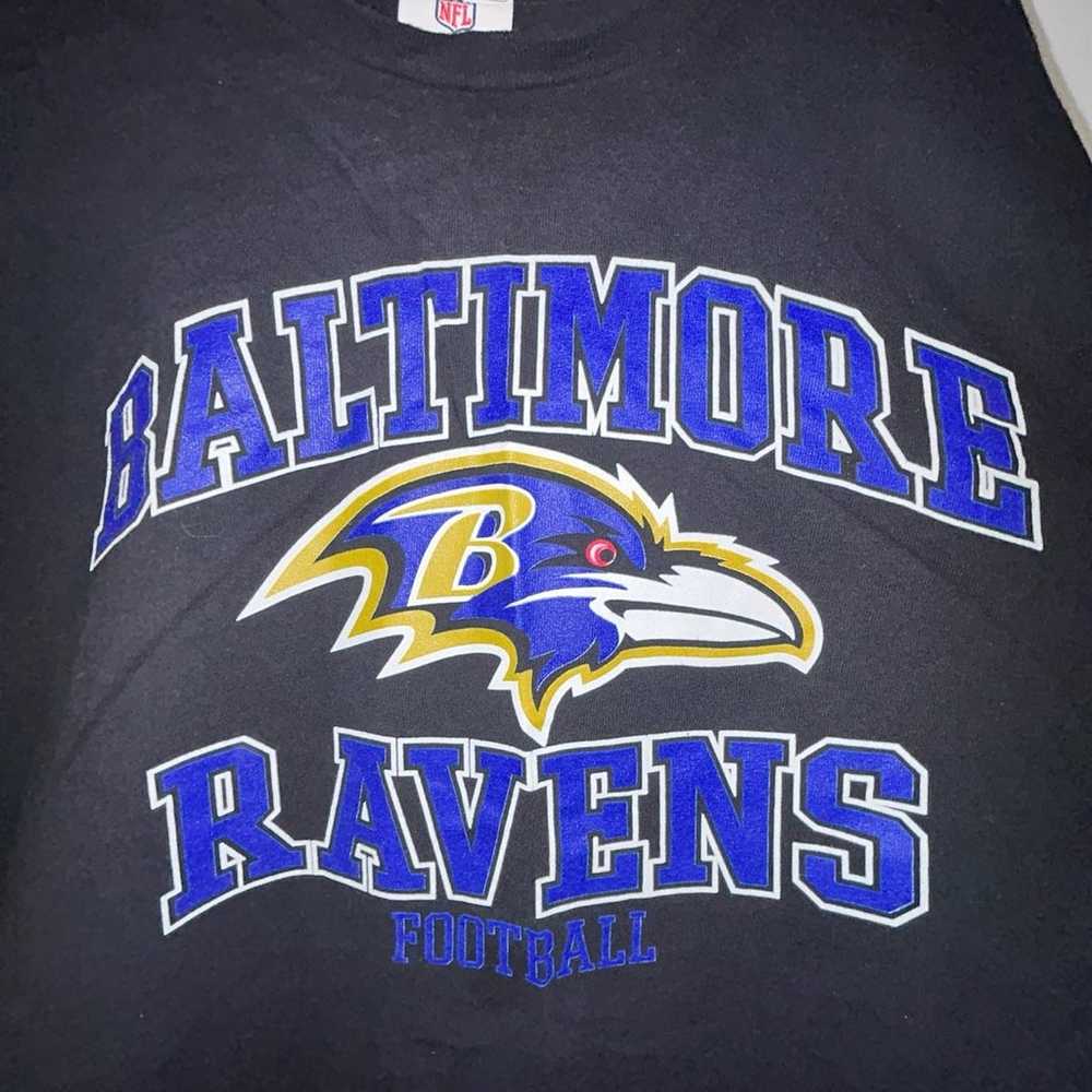 Vintage Y2K Baltimore Ravens Spell Out Logo Football … - Gem