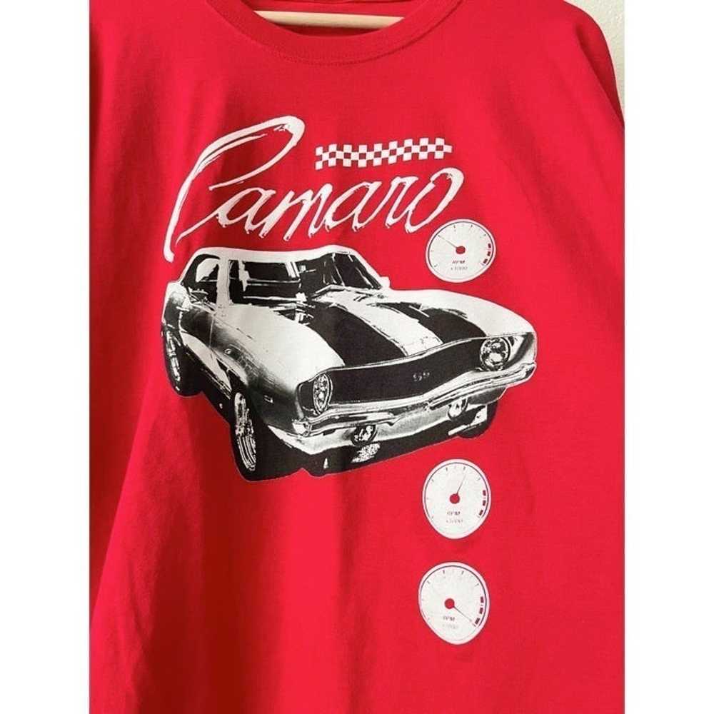 Chemistry RED Camaro Graphic Tee size NWOT 3XL - image 2
