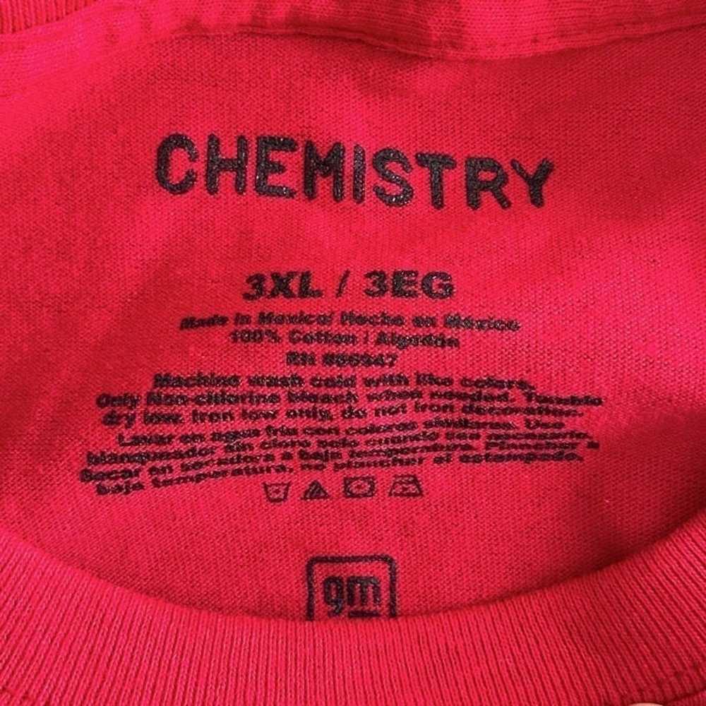 Chemistry RED Camaro Graphic Tee size NWOT 3XL - image 4