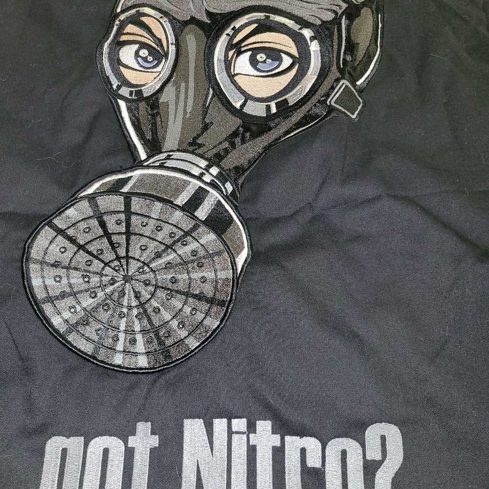 Nitro CH3N02  Motorsport  Black Men's Shirt Size … - image 2
