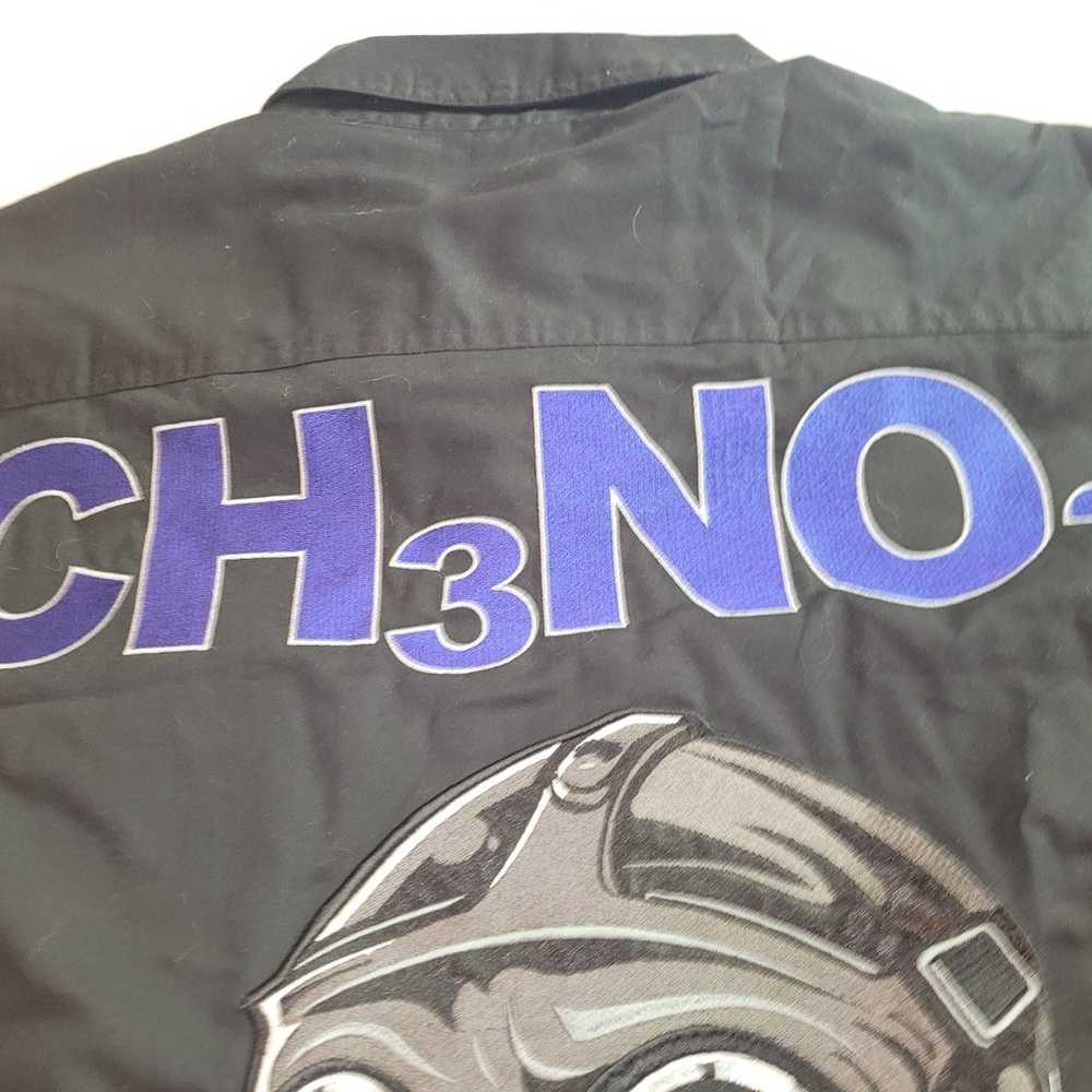Nitro CH3N02  Motorsport  Black Men's Shirt Size … - image 4