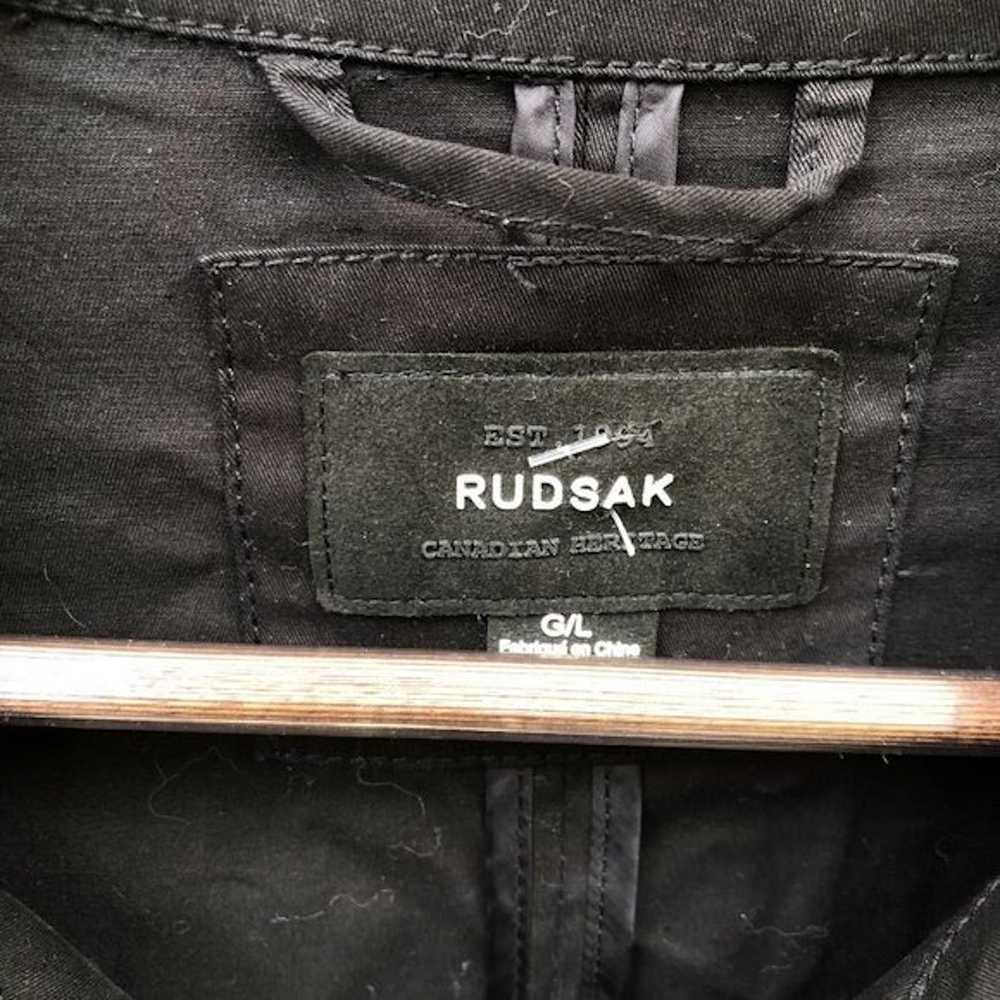 Rudsak Rudsak Button Up Jacket Large Black - image 8