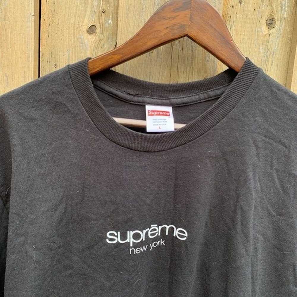 Supreme 2022 Supreme Classic Logo T Shirt Large - image 7