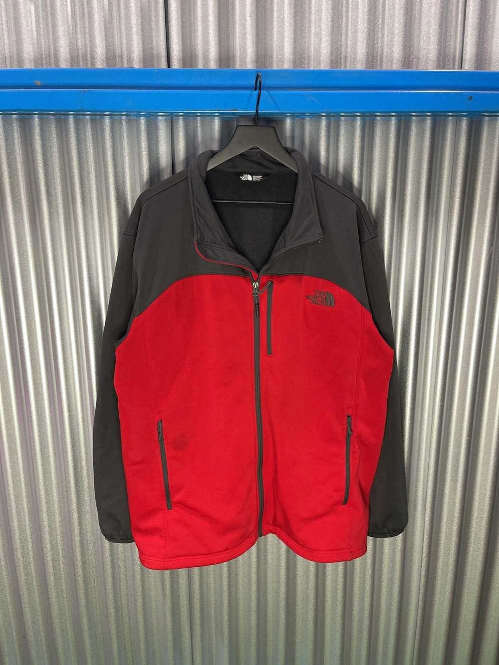 Designer The North Face Red Lightweight Outdoor J… - image 1