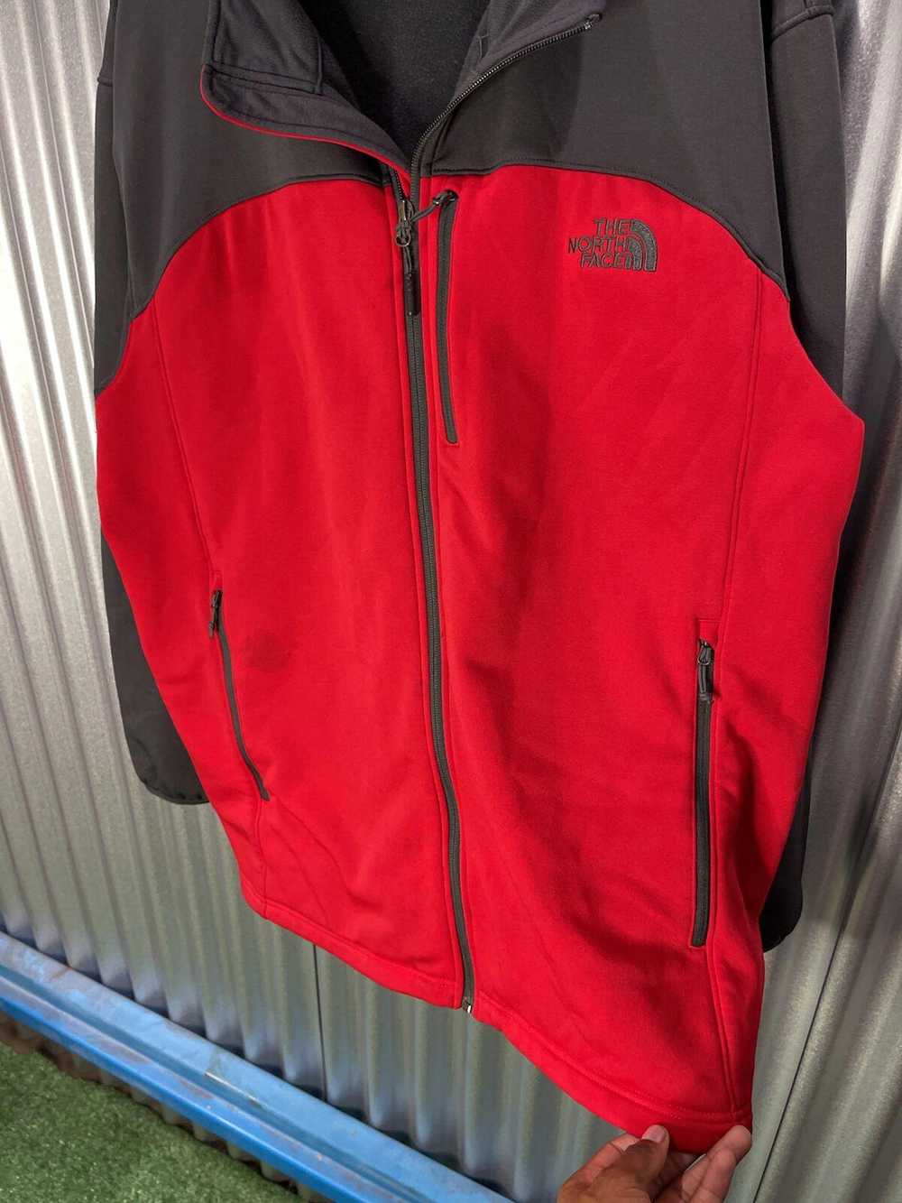 Designer The North Face Red Lightweight Outdoor J… - image 2