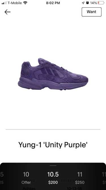 Adidas Yung-1 Purple Unity 2018