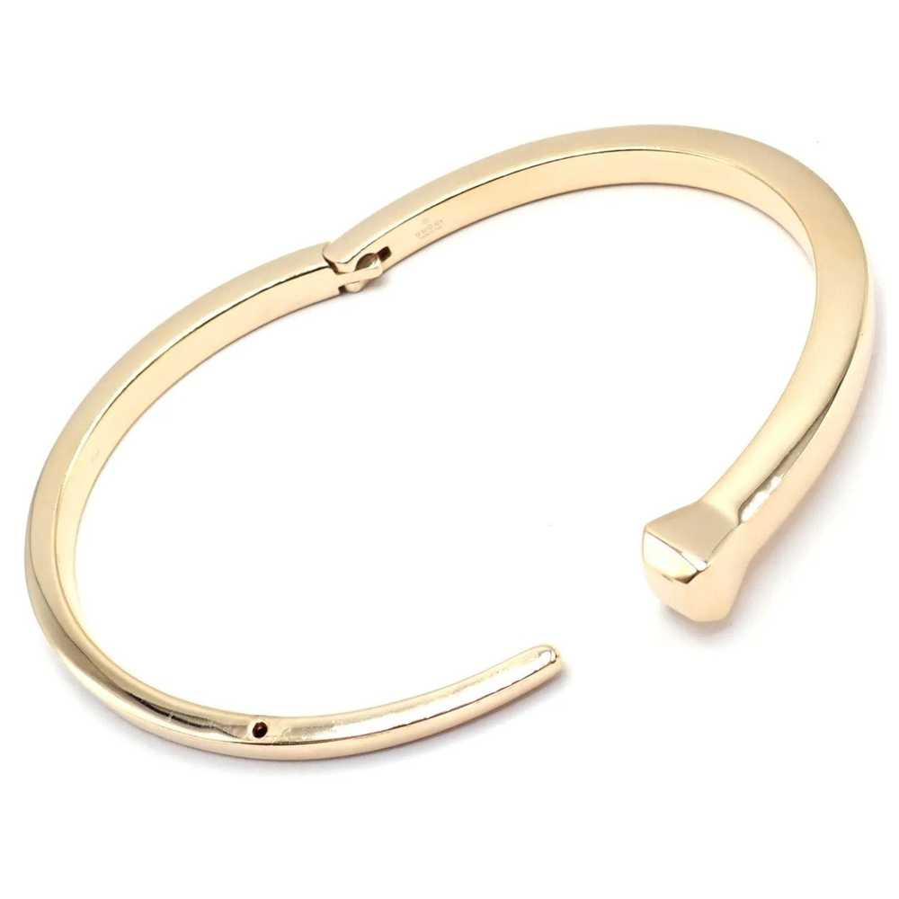 Gucci Authentic Gucci Chiodo 18k Yellow Gold Nail… - image 4