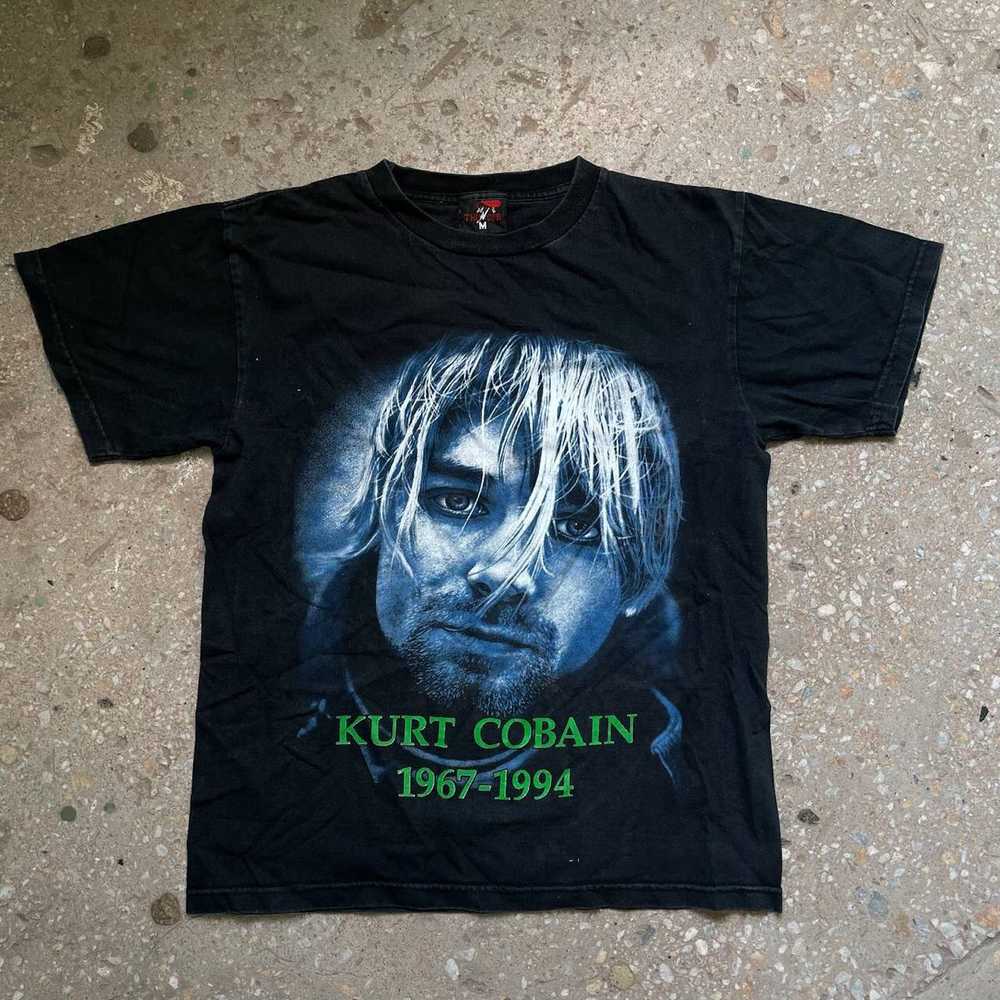 Band Tees × Kurt Cobain × Rock T Shirt Vintage Ku… - image 1