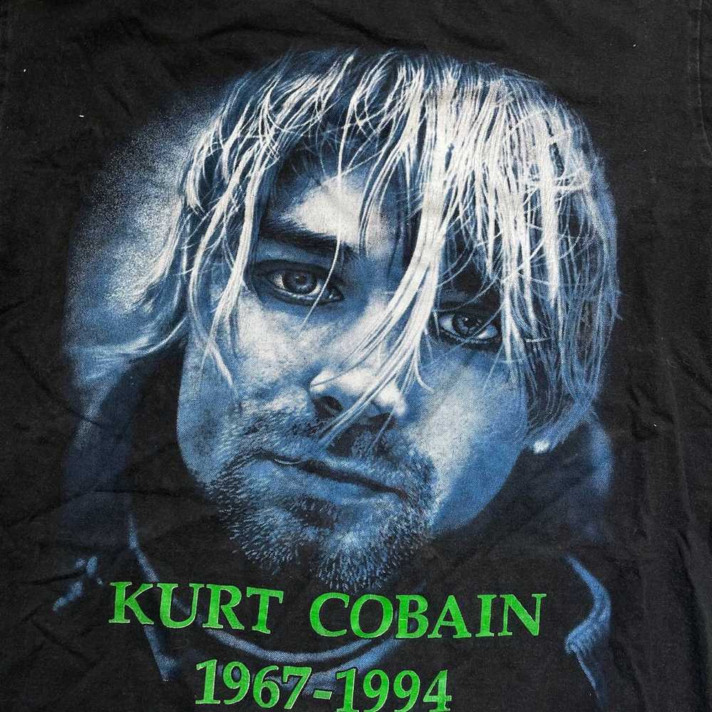 Band Tees × Kurt Cobain × Rock T Shirt Vintage Ku… - image 3
