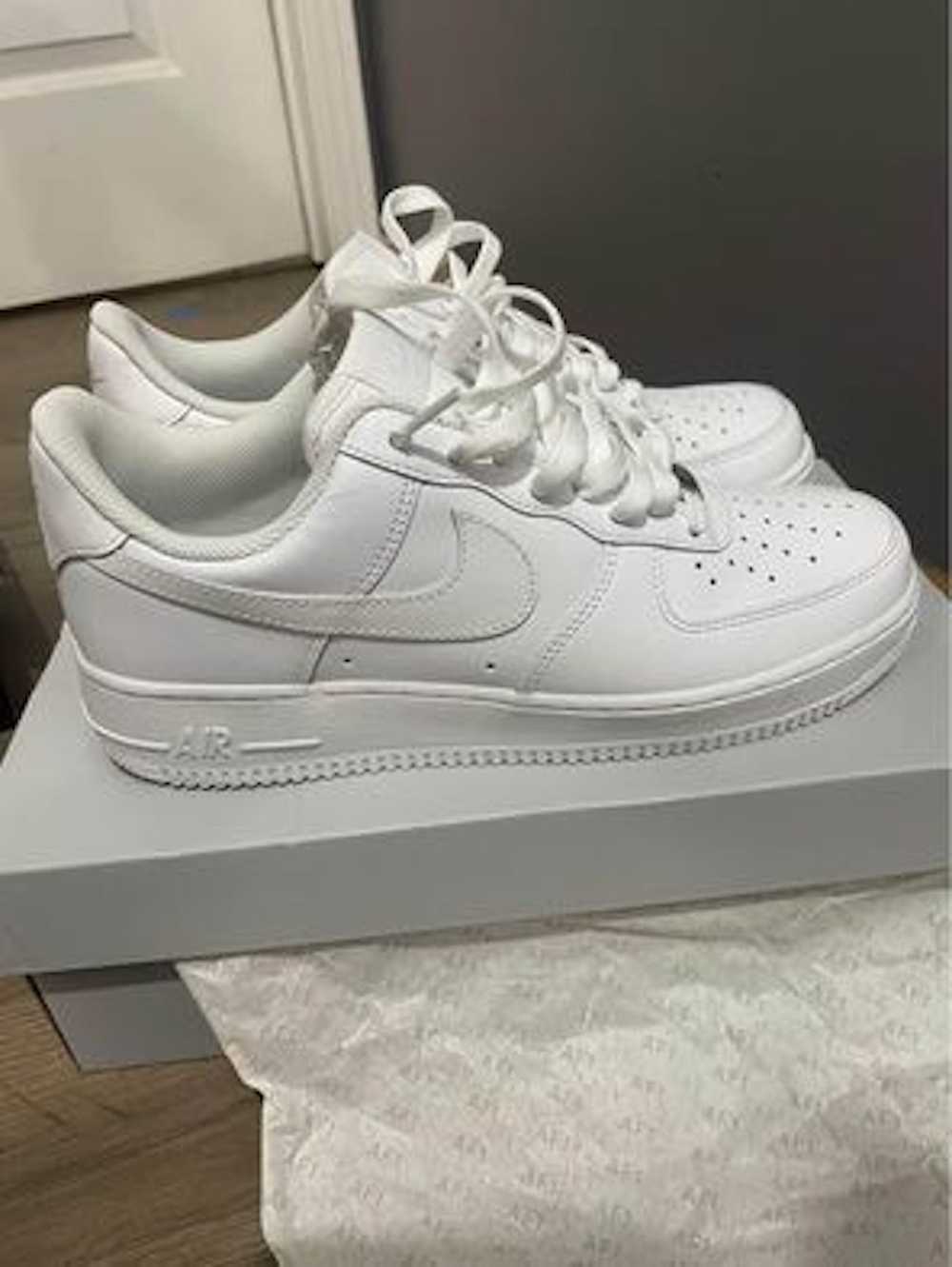 Nike White AF1s - image 4