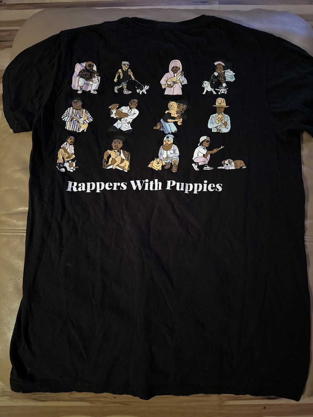 Dog Limited Dog limited Rappers with puppies T-sh… - image 4