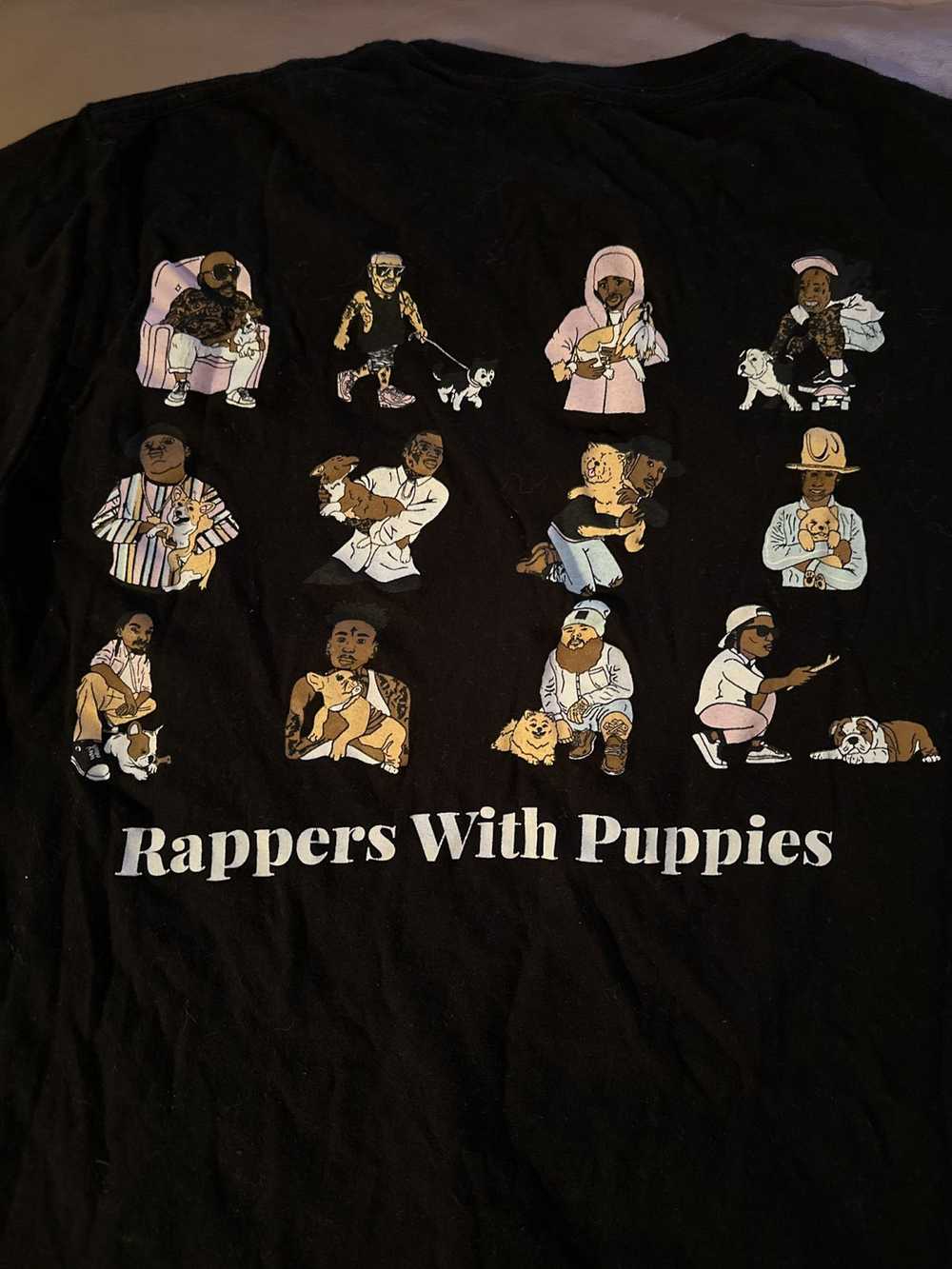 Dog Limited Dog limited Rappers with puppies T-sh… - image 5