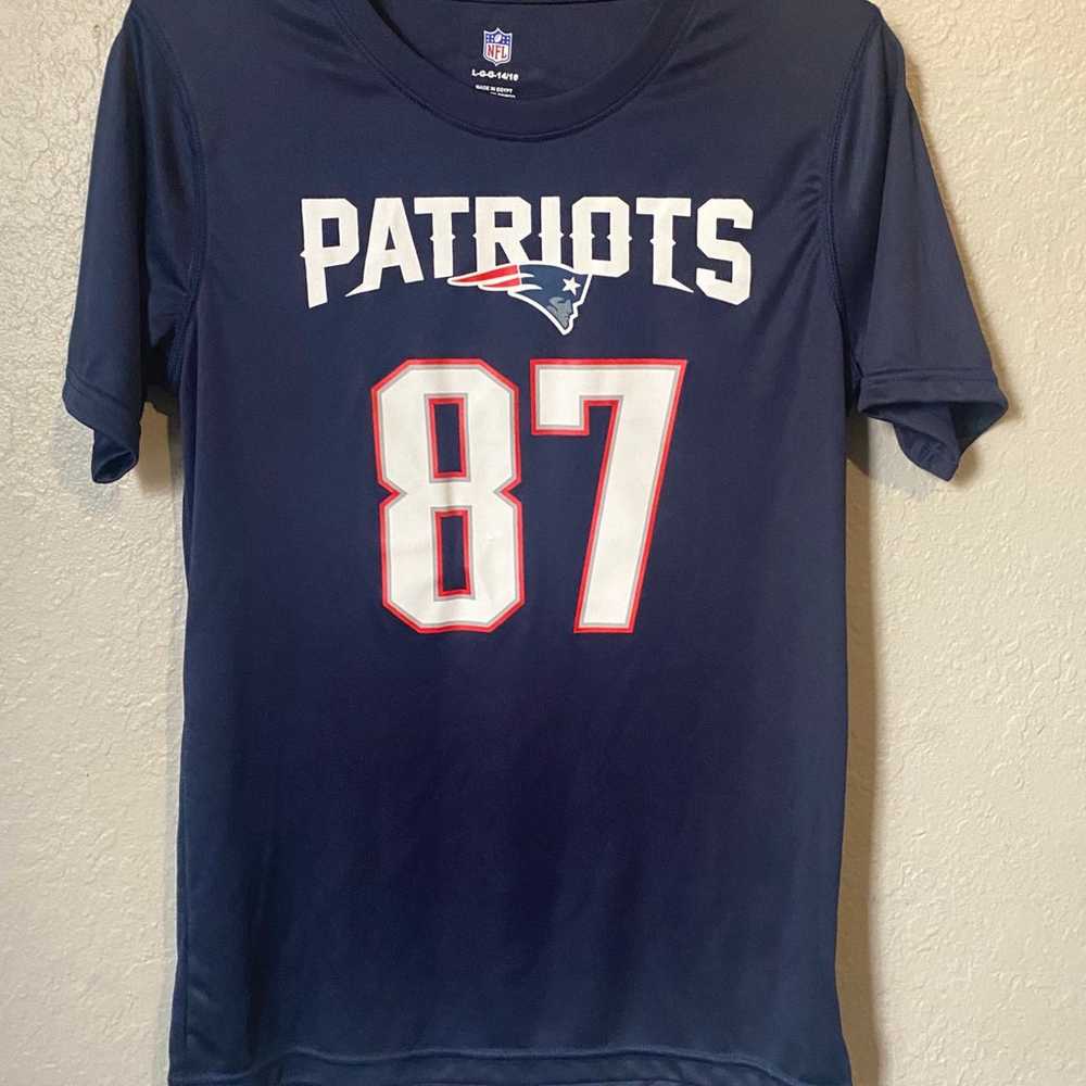 Kids Patriots Rob Gronkowski T-Shirt - image 1