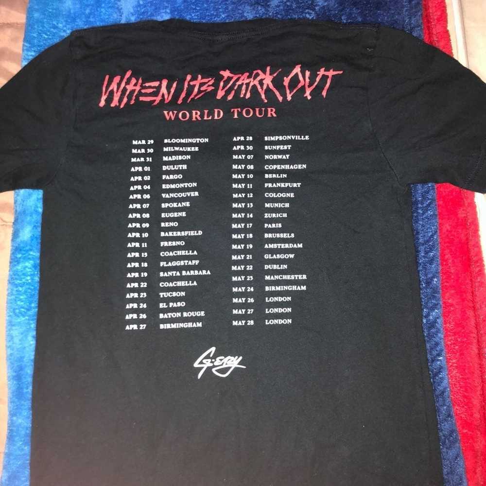 Geazy When Its Dark Out World Tour Tee - image 2