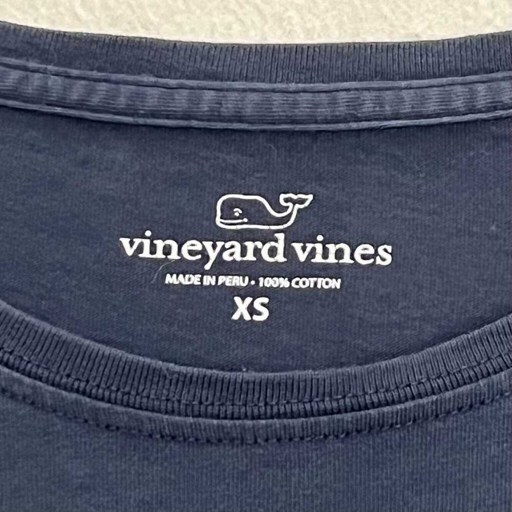 Vineyard Vines Navy Blue Logo Flag Texas Y’all Fr… - image 4