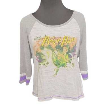Disney Peter Pan Baseball style t shirt