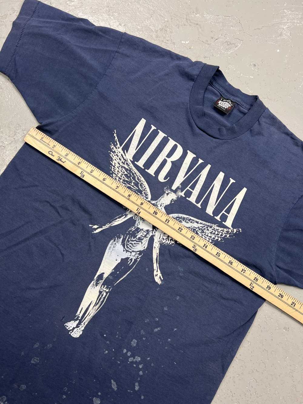 Band Tees × Nirvana × Vintage Nirvana in Utero Sc… - image 4