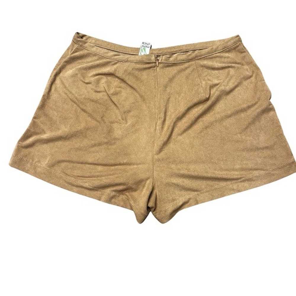 Other Mimi Chica Brown Suede shorts women’s small - image 6