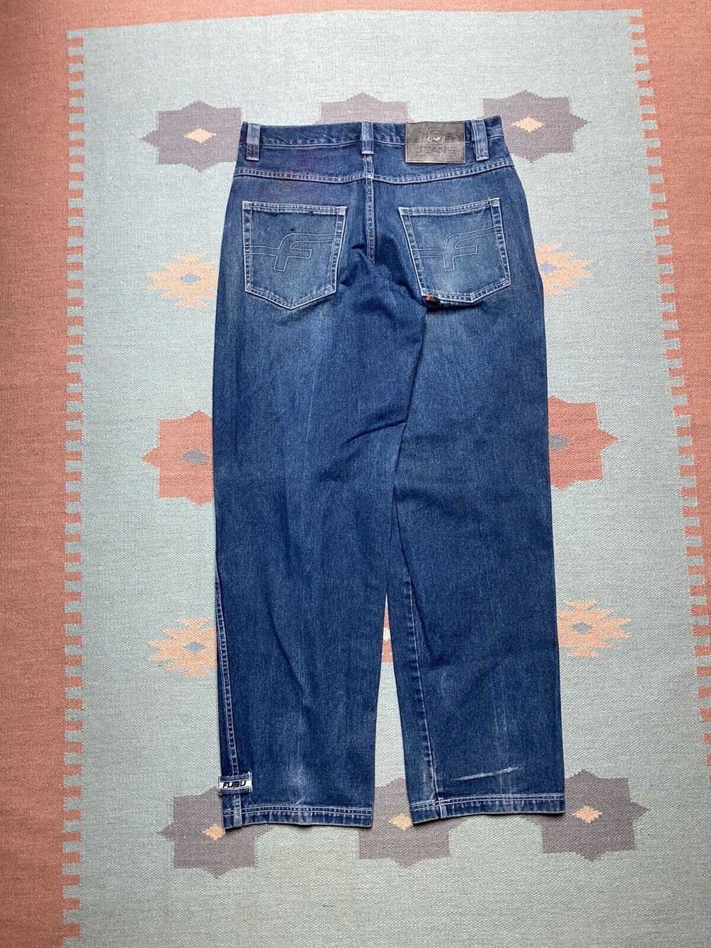Fubu × Jnco × Streetwear VTG y2k baggy jeans fubu… - image 2