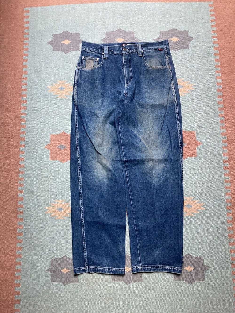 Fubu × Jnco × Streetwear VTG y2k baggy jeans fubu… - image 5