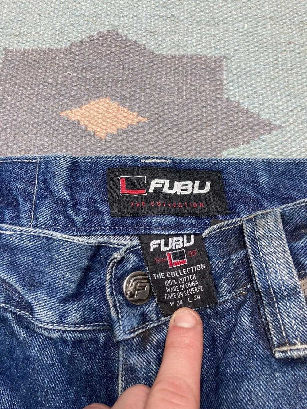 Fubu × Jnco × Streetwear VTG y2k baggy jeans fubu… - image 8