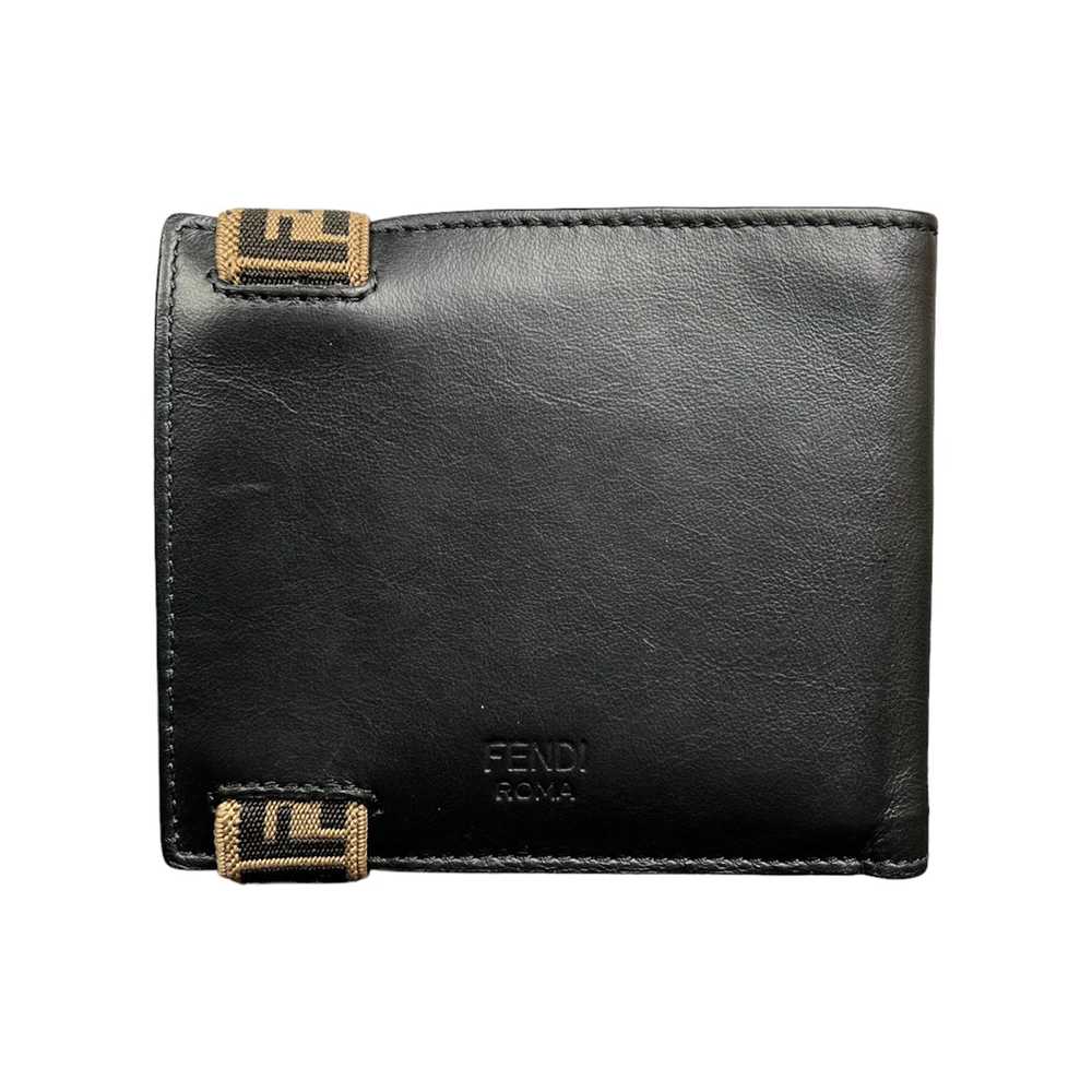 Fendi Fendi Zucca Strap Leather Bifold Wallet - image 2