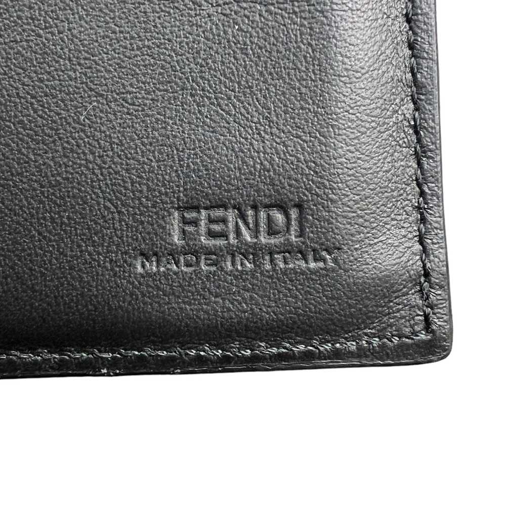 Fendi Fendi Zucca Strap Leather Bifold Wallet - image 4