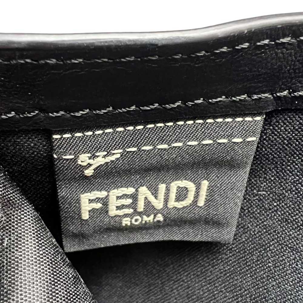 Fendi Fendi Zucca Strap Leather Bifold Wallet - image 7