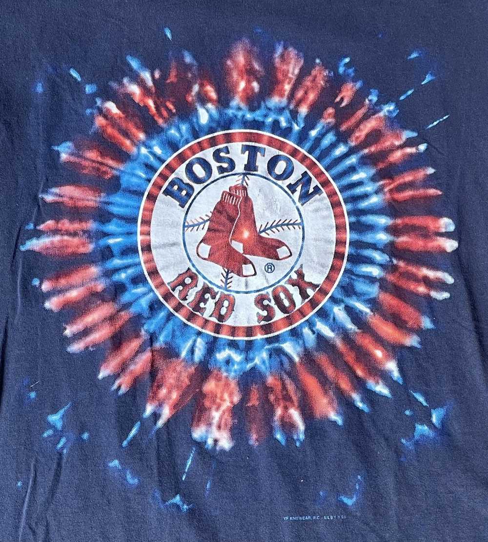 Csa Vintage 2001 CSA MLB Boston Red Sox’s Tie Dye… - image 4