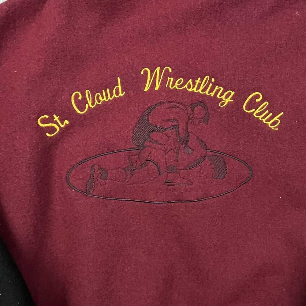 Red Jacket Vintage St Cloud Wrestling Club Coat R… - image 2