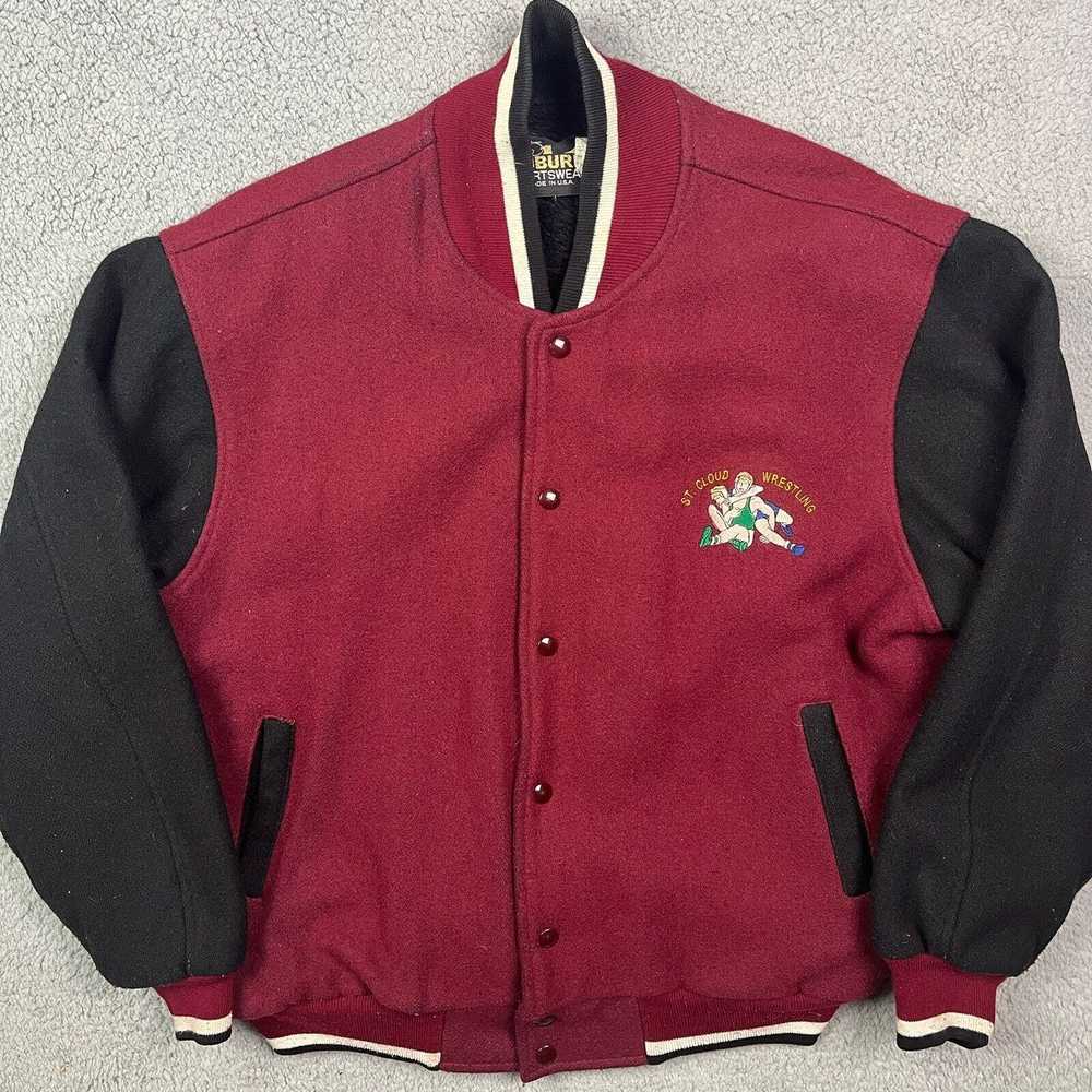 Red Jacket Vintage St Cloud Wrestling Club Coat R… - image 3