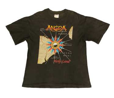 Band Tees × Vintage Vintage 90s Angra 'Holy Land'… - image 1