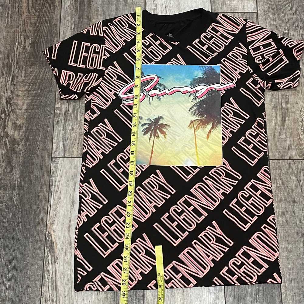 Launder Mens Tshirt Legendary Savage Palm Tree Bl… - image 5