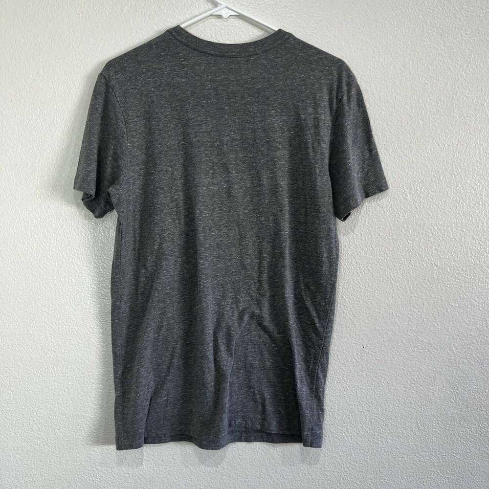 RVCA Gray Graphic Standard T Shirt, Short Sleeve … - image 2
