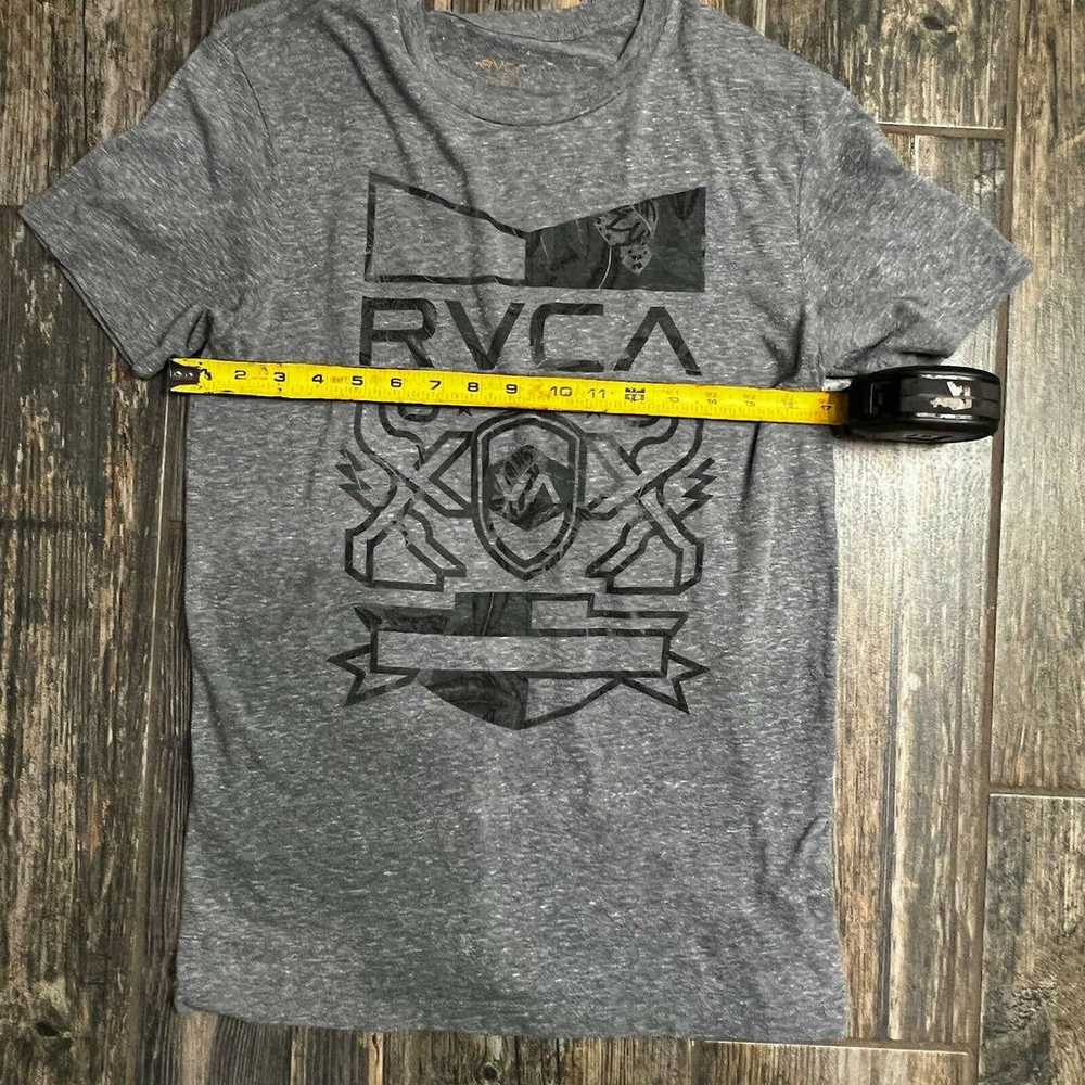 RVCA Gray Graphic Standard T Shirt, Short Sleeve … - image 6