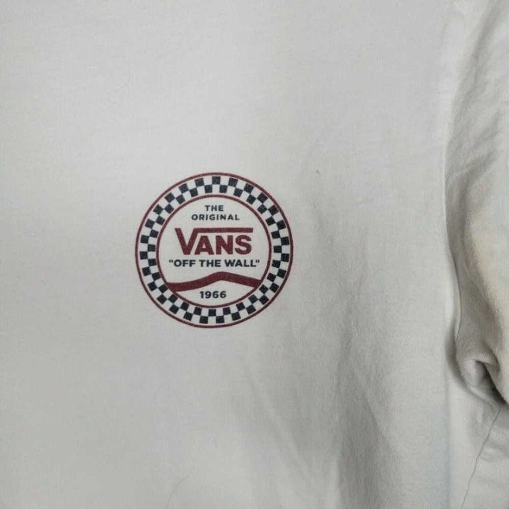Vans The Original Off The Wall Small White Tshirt - image 3
