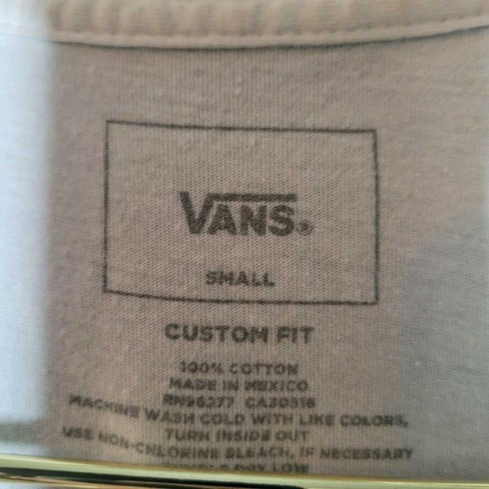 Vans The Original Off The Wall Small White Tshirt - image 4