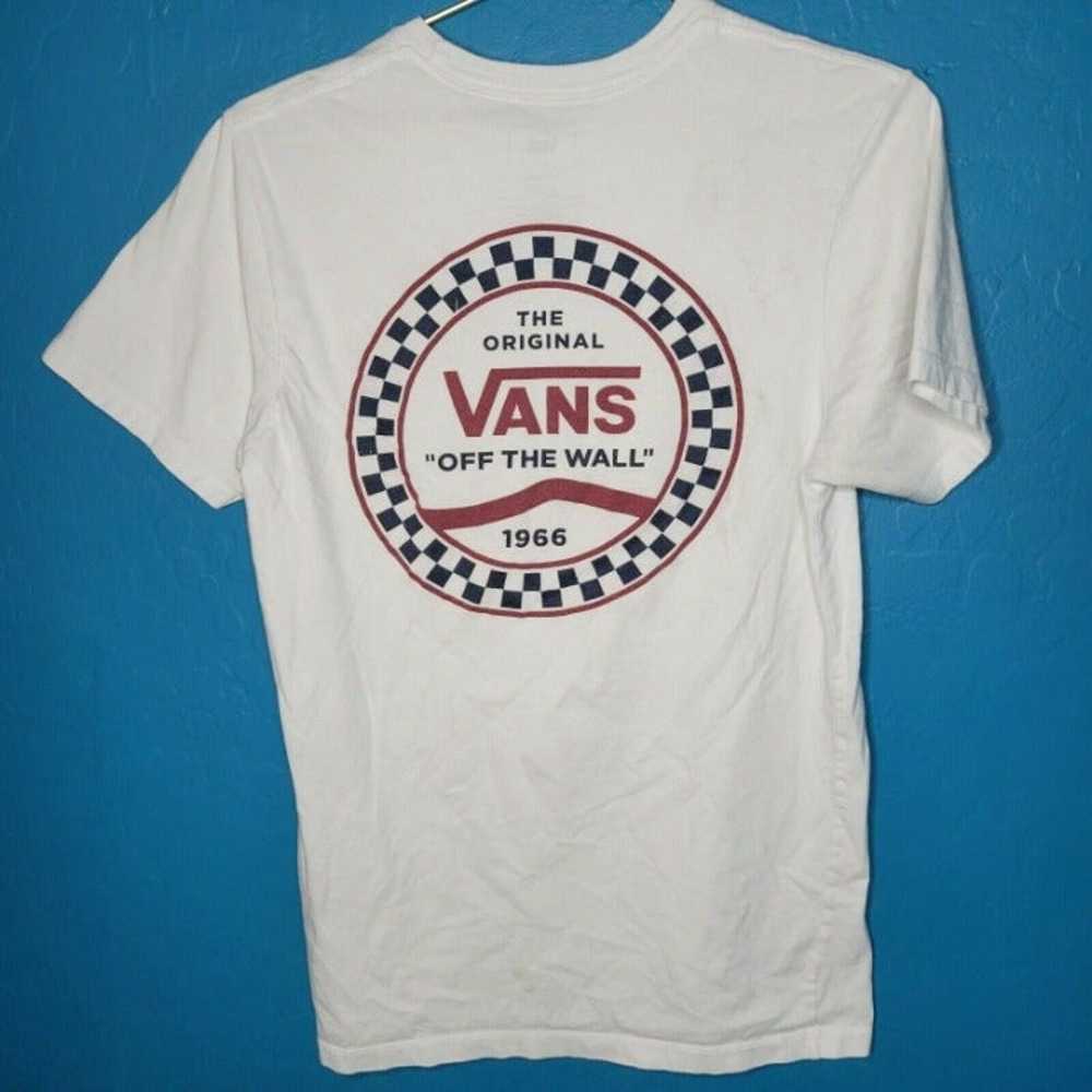 Vans The Original Off The Wall Small White Tshirt - image 5