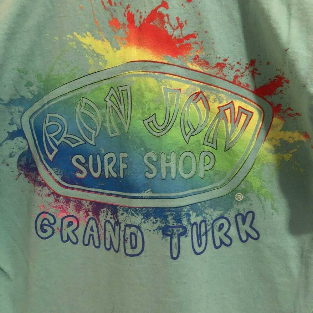 Ron Jon grand Turk t-shirt surf shop womens small. - image 3